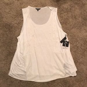 Simply Vera Wang white sleeveless top